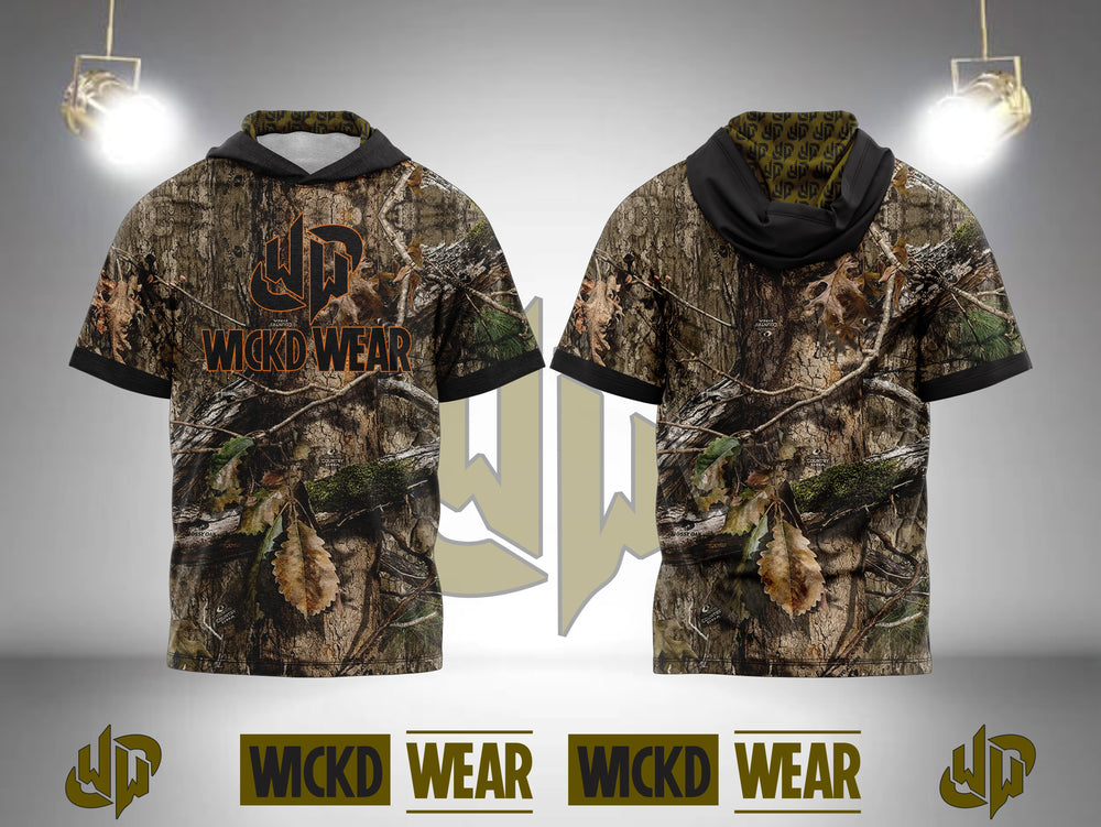 WICK’D Woodland Camo Hooded Jersey