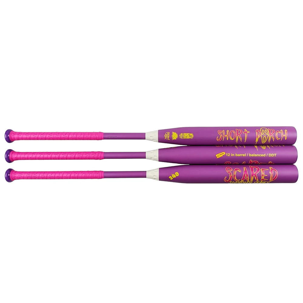 Dave VelasScared-Purple People Eater Summer Series DDT - 12 in BALANCED - Short Porch USSSA Slow Pitch Softball Bat