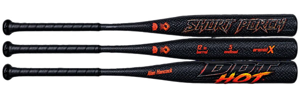 DDT HOT (Alan Hancock signature) with SPIN TECH - 1-piece / 12 in - Short Porch Senior Slow Pitch Softball Bat